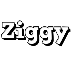 Ziggy snowing logo