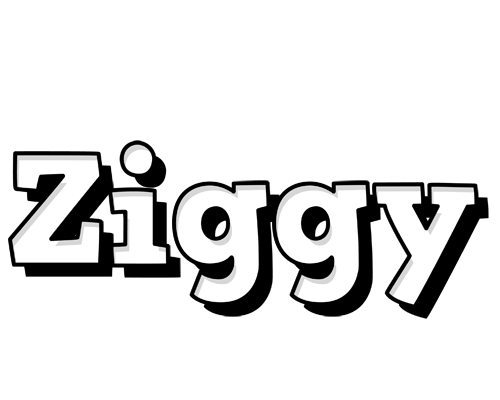 Ziggy snowing logo