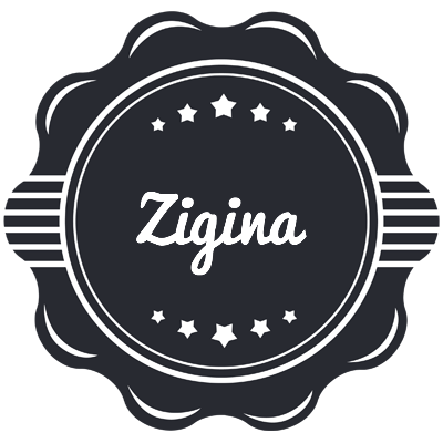Zigina badge logo