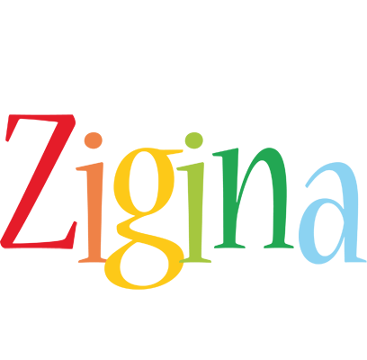 Zigina birthday logo