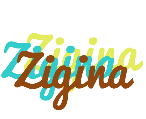 Zigina cupcake logo