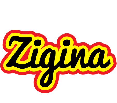 Zigina flaming logo