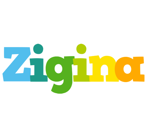 Zigina rainbows logo