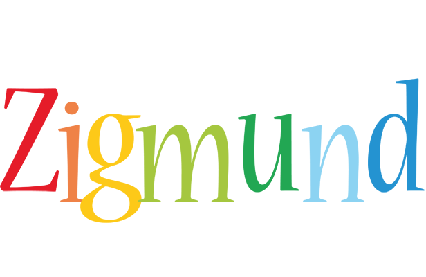 Zigmund birthday logo