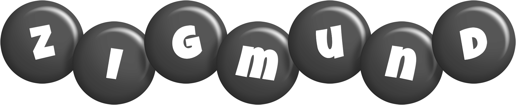 Zigmund candy-black logo