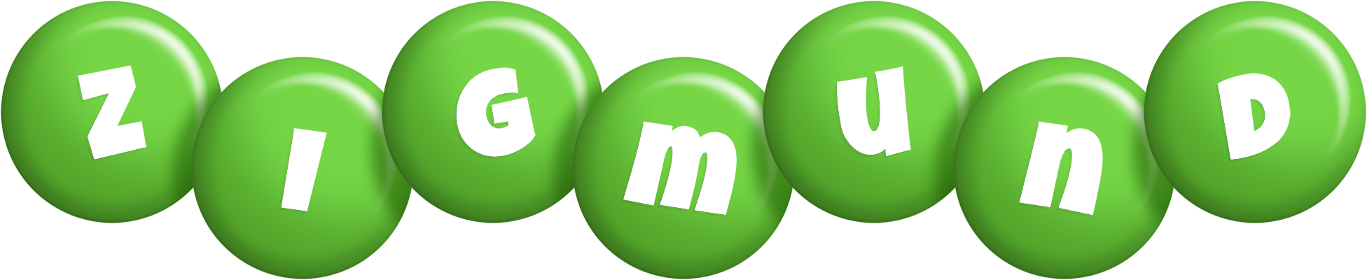 Zigmund candy-green logo