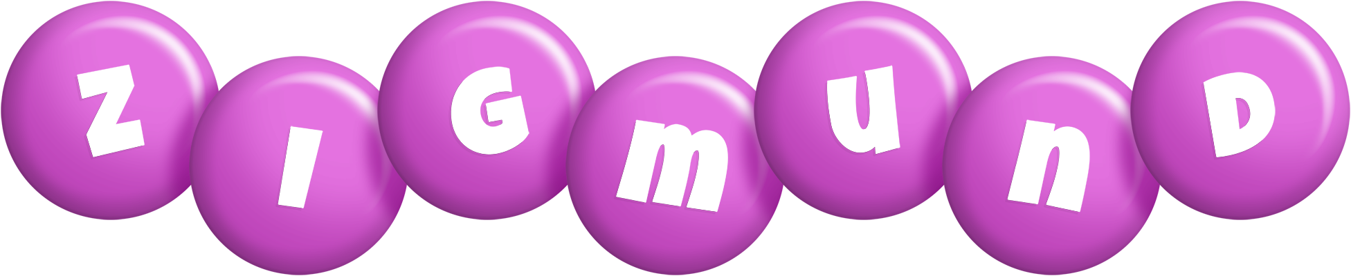 Zigmund candy-purple logo
