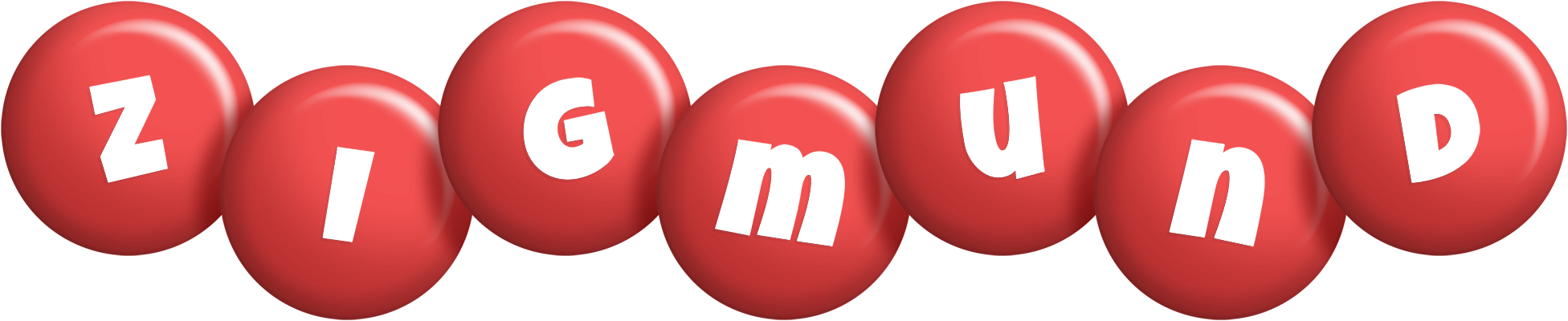Zigmund candy-red logo