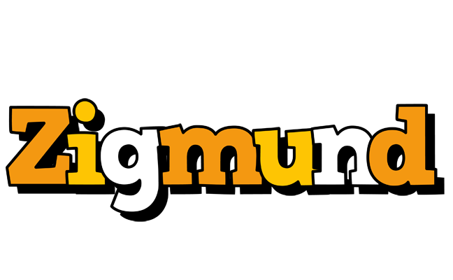 Zigmund cartoon logo