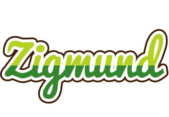 Zigmund golfing logo