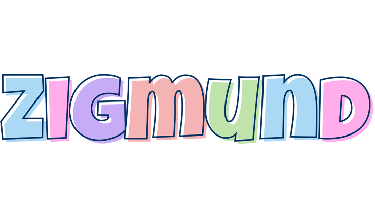Zigmund pastel logo