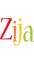 Zija birthday logo