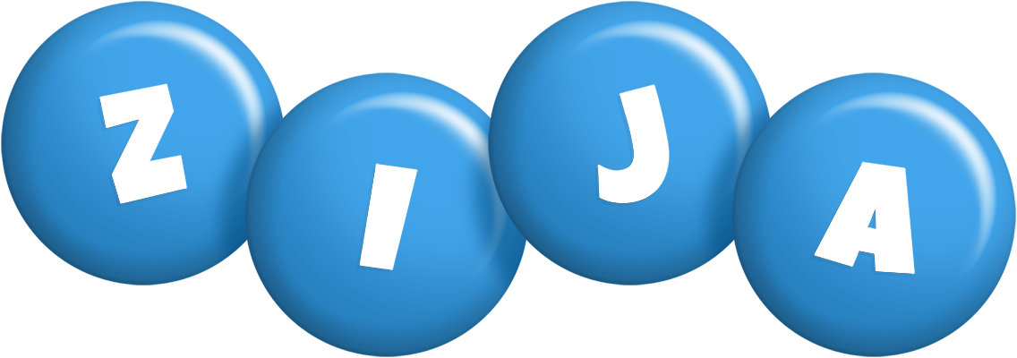 Zija candy-blue logo