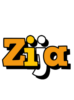Zija cartoon logo