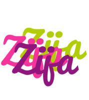 Zija flowers logo