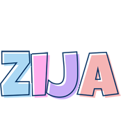 Zija pastel logo