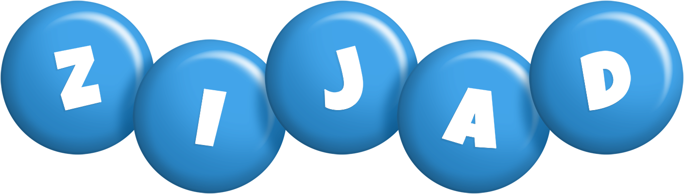 Zijad candy-blue logo