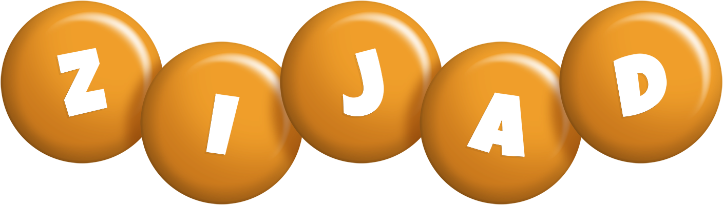 Zijad candy-orange logo