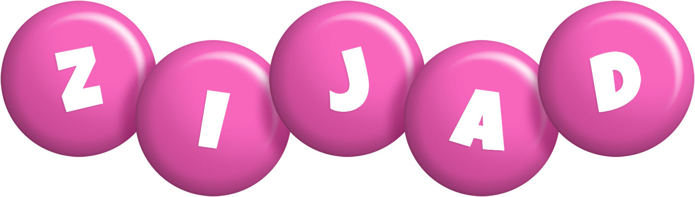 Zijad candy-pink logo