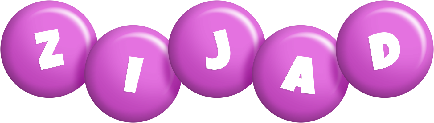 Zijad candy-purple logo