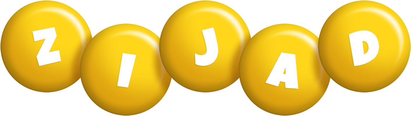 Zijad candy-yellow logo