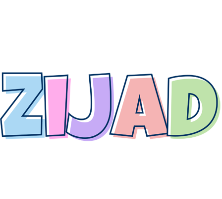 Zijad pastel logo