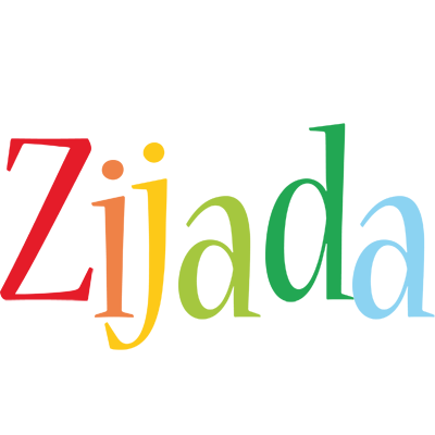 Zijada birthday logo