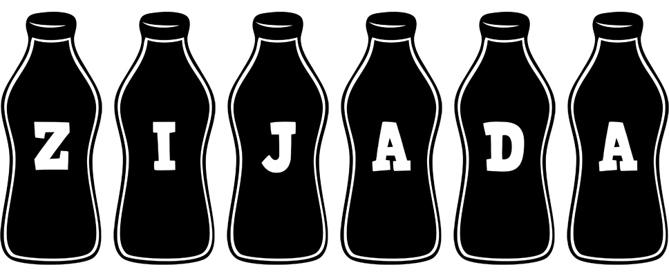 Zijada bottle logo