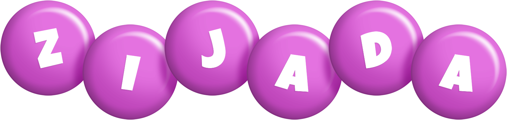 Zijada candy-purple logo