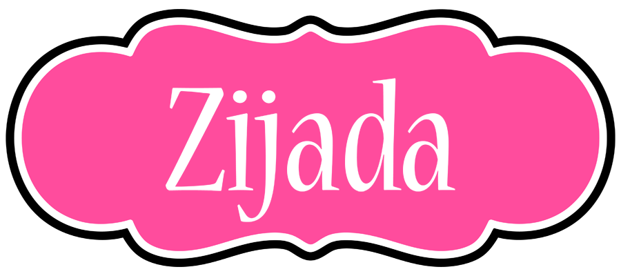 Zijada invitation logo