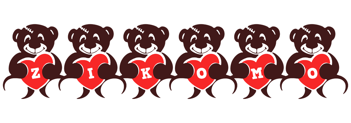 Zikomo bear logo