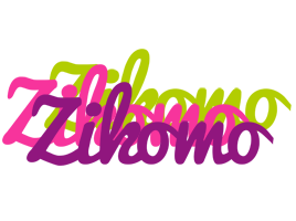 Zikomo flowers logo