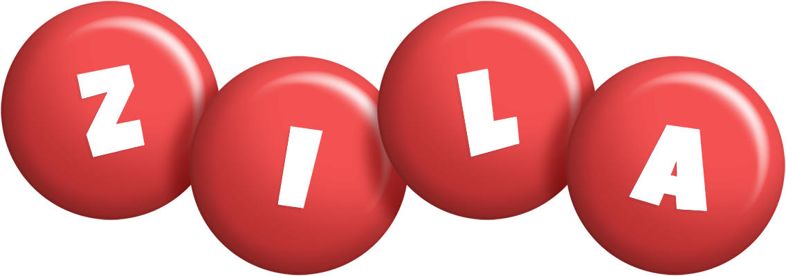 Zila candy-red logo