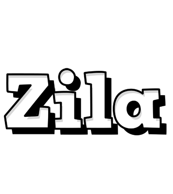 Zila snowing logo