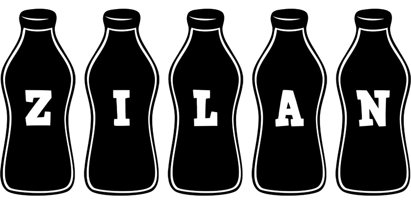 Zilan bottle logo