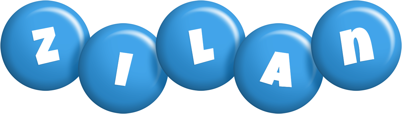 Zilan candy-blue logo