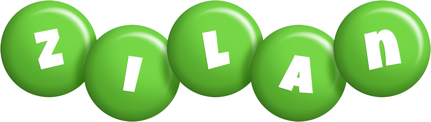 Zilan candy-green logo