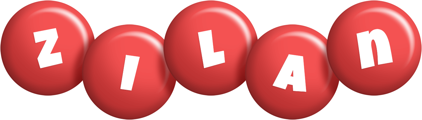 Zilan candy-red logo