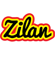 Zilan flaming logo