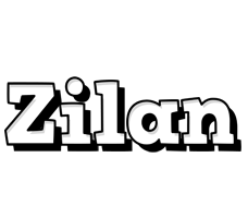 Zilan snowing logo