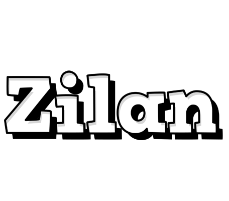 Zilan snowing logo