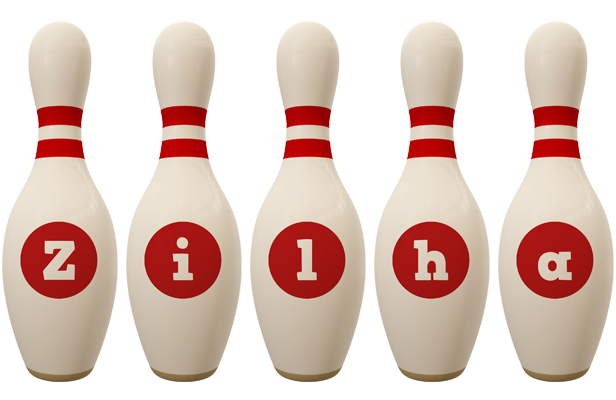 Zilha bowling-pin logo