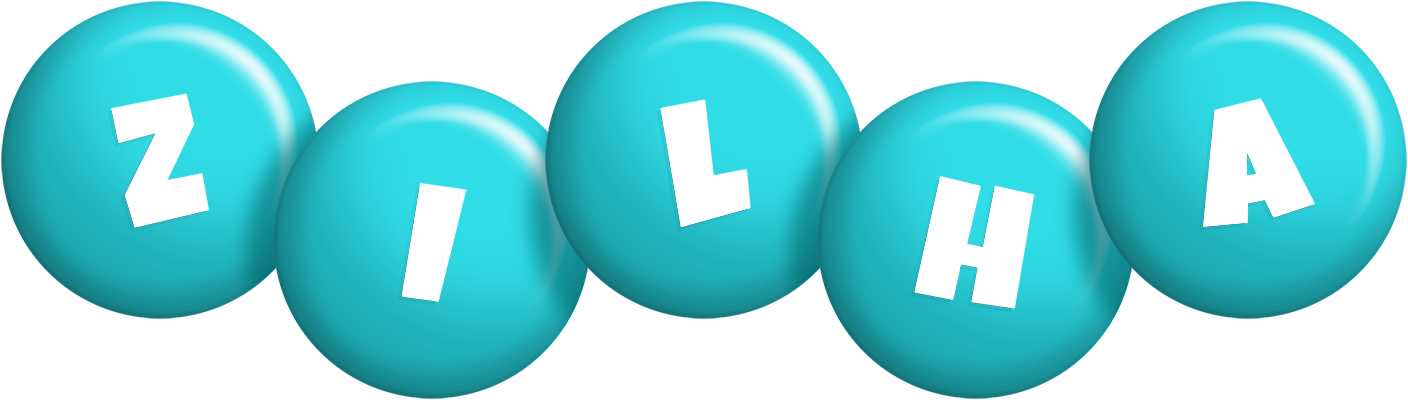 Zilha candy-azur logo