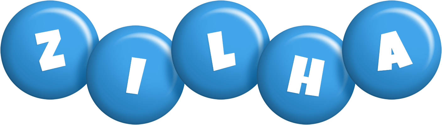 Zilha candy-blue logo