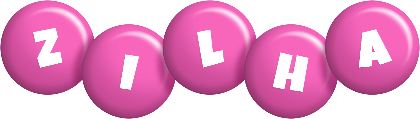 Zilha candy-pink logo