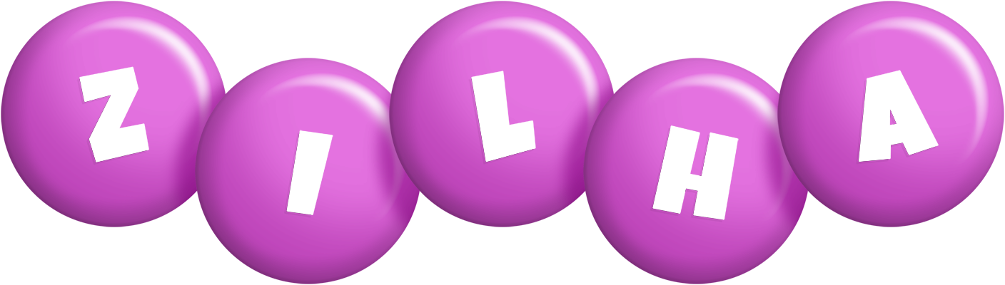 Zilha candy-purple logo