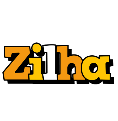 Zilha cartoon logo