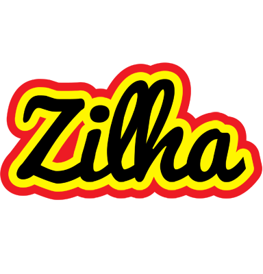 Zilha flaming logo