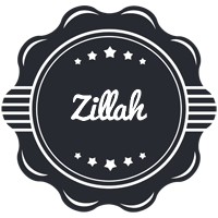 Zillah badge logo