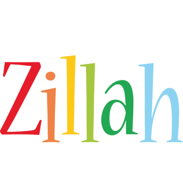Zillah birthday logo